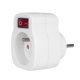 Maclean MCE13 Plug-in Socket Adapter with Switch, 3500W