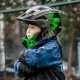 Rockbros TS-61 Children\'s Bike Helmet with Detachable Chin Size M (54-57 cm) - Green