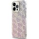 Hello Kitty iPhone 15 Pro Max vāciņš IML Gradient Electrop Crowded Kitty Head, rozā