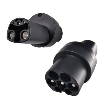 EV Charging Adapter Tesla US to Type 2 EU 32A Connector