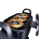 Baseus LightChaser Triple-Coil Wireless Charging Electric Car Mount Black