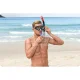 Bestway 25020 Snorkeling Set (Mask, Snorkel, Fins 41-46), Black