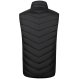 Heated vest with USB, 3 heating levels, size L, black