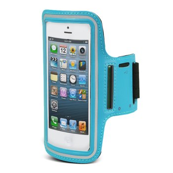Maclean MC-405 T Sports Armband Case for Phones up to 4.8", Turquoise