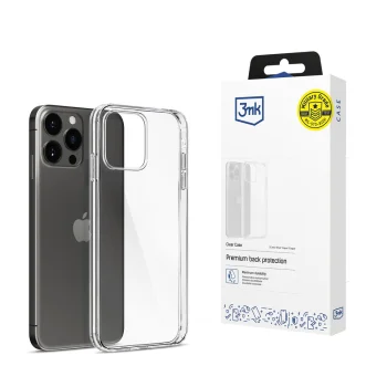 3mk Clear Case for Apple iPhone 15 Pro Max, Transparent