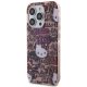 Hello Kitty iPhone 15 Pro Max Case IML Tags Graffiti, Pink