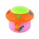 Starlight Lamp Projector Night Star Light Bedside Creative Rotating Music Box Ball, Pink