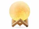 Decorative Night LED Lamp 3D Moon with Remote Control, RGB