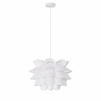 DIY Flower Ceiling Lamp Pendant Light E27, white