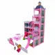 Dollhouse Villa with Furniture, 6 Levels, 374 Elements