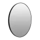 Modernhome VKM-925B-80 Round Wall Mirror 80cm Black