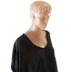 Beach Tunica Pareo Cover-up BQ49A, Black