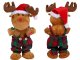 Dancing singing carol Christmas reindeer plush