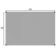 Iso Trade Gardlov 24652 Waterproof Tarpaulin, 3x4m, Silver