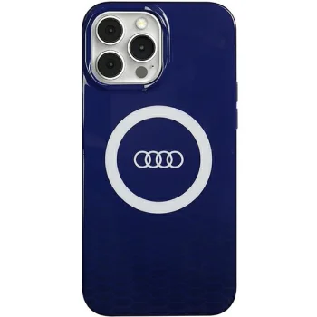 Audi IML Big Logo MagSafe Case for iPhone 13 Pro Max, Blue