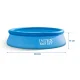 Inflatable Ring Garden Pool Intex 28108, 244 x 61 cm with Pump and Accessories