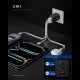 Spigen Essential EE673EU GaN Wall Charger 2xUSB-C 1xUSB-A 67W - Black