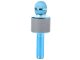 Wireless Bluetooth Karaoke Microphone with Speaker and Voice Modulator, Blue