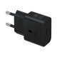 Samsung EP-T2510XBEGEU 25W GaN Wall Charger with USB-C Cable - Black