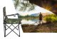 Saliekams makšķernieku tūrisma piknika krēsls, Kamuflāža | Tourism Camping Folding Chair Armchair