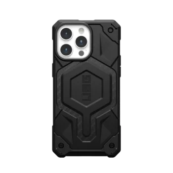 Apple iPhone 15 Pro Max 6.7'' UAG MagSafe Monarch Pro Hard Case Cover, Black Carbon