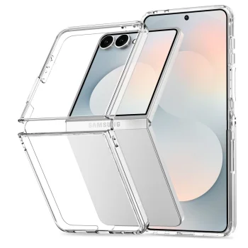 Tech-Protect FlexAir Hybrid Case for Samsung Galaxy Z Flip 8, Clear
