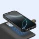 Dux Ducis Lawa Leather Case for iPhone 16 Pro Max with Detachable Wallet, Black