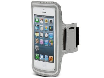 Maclean MC-405 S Sports Armband Case for Phones up to 4.8", Grey