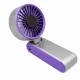 Mini Rechargeable Fan 3-in-1, 5W, Grey
