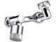 1080° Rotating Faucet Extender Aerator Chrome