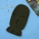 Balaclava 3-Hole Face Mask, Green