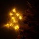 LED Christmas Window Decoration Snowman, 49 cm, 10 LED, with Suction Cup
