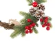 Christmas Wreath for Door and Wall, 30x25 cm