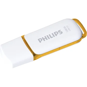 Philips Snow Edition 128GB USB 3.0 Flash Drive, White and Sunrise Orange