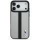 BMW iPhone 17 Pro Max Case M Perforated Stripe Logo MagSafe, Gray