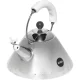Alessi 9093 W Stovetop Tea Kettle 2 L, Silver