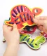 Bakalu Wooden Lacing Game Dinosaurs KZ0978