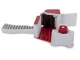 Packaging Tape Dispenser, up to 50mm, Grey/Red