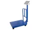 Electronic Platform Scale with Backrest 300kg LCD Blue