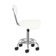 Activeshop 6001 Cosmetic Salon Stool with Backrest, White