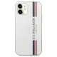 Apple iPhone 12 mini 5.4\'\' US Polo Tricolor Collection Case Cover (USHCP12SPCUSSWH), White