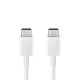 Samsung USB-C to USB-C Cable 3A 480Mbps 1.8m (EP-DX310JWEGEU), White