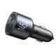 Joyroom JR-CCN07 145W Car Charger 2xUSB-C USB-A + 100W USB-C Cable, Dark Gray