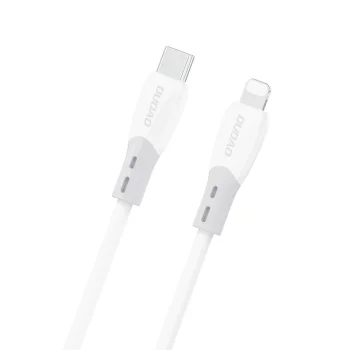 Dudao L25SX 30W USB-C to Lightning Cable 2m, White