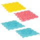 Montessori sensory puzzle foot massage mat, 8 pieces, pastel colors