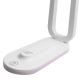 Foldable LED Desk Lamp LTC, Rechargeable with 3 Color Modes, 3000mAh, Pink