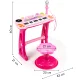 Multistore Kids Keyboard with Microphone and MP3, Pink