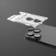 Etteri Camera Lens Protector for iPhone 16 / 16 Plus, Black