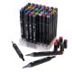 Double-Sided Alcohol Markers in Case 48 pcs + Stand