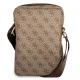 Guess Big Metal Logo 10\" Tablet Bag, Brown